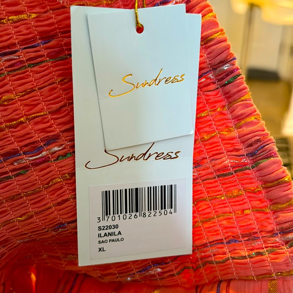 SUNDRESS NWT ILANILA Strapless Dress π sz XL !! π - Picture 3 of 10